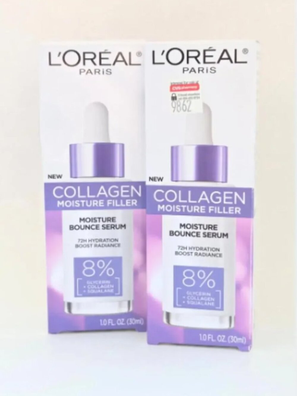 $8 When Bundled with $7+ L'Oréal Paris Collagen Moisture Filler Bounce Serum ONE